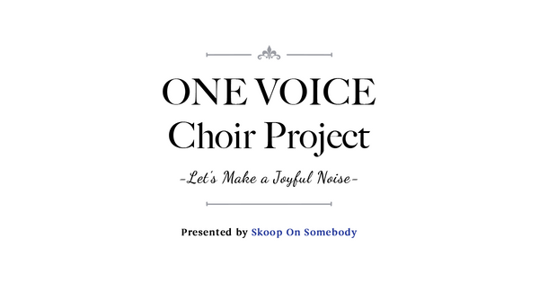 【MerchEase】ONE VOICE Choir Project-Let’s Make a Joyful Noise-Presented by Skoop On Somebody公演会場受取専用物販